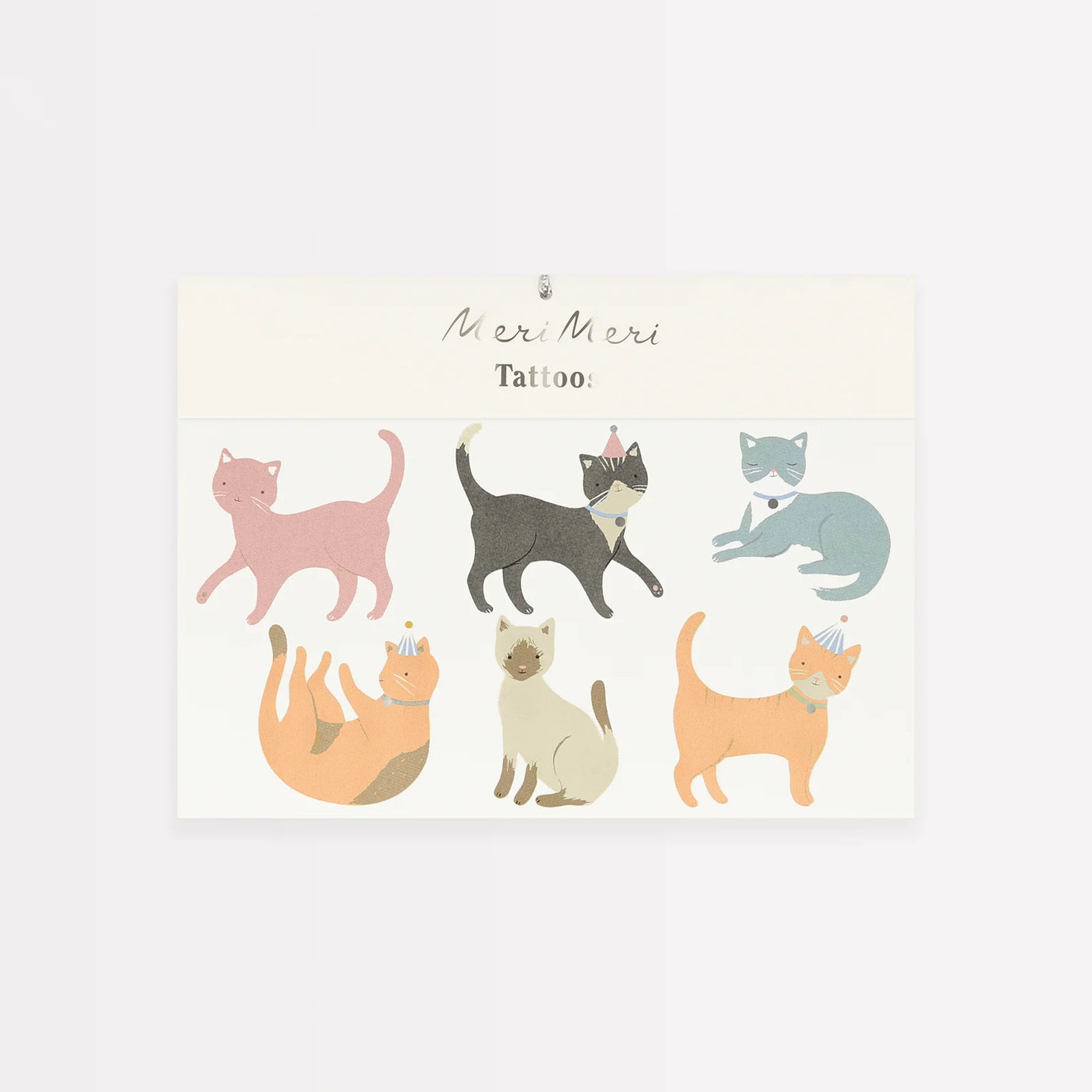 Kitty temporary tattoo