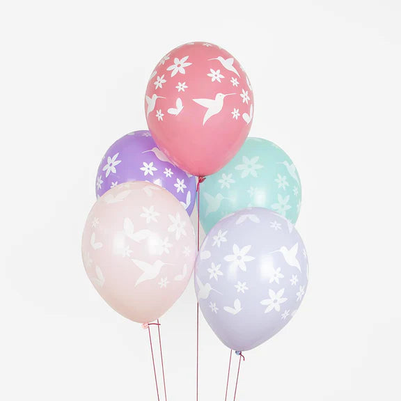 Balões princesa ECO cores pastel / 5 unid.