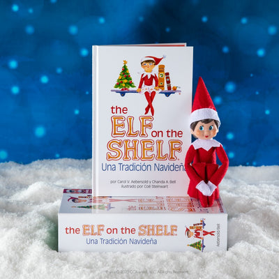 Pack cuento y elfa niña original The Elf on the Shelf®