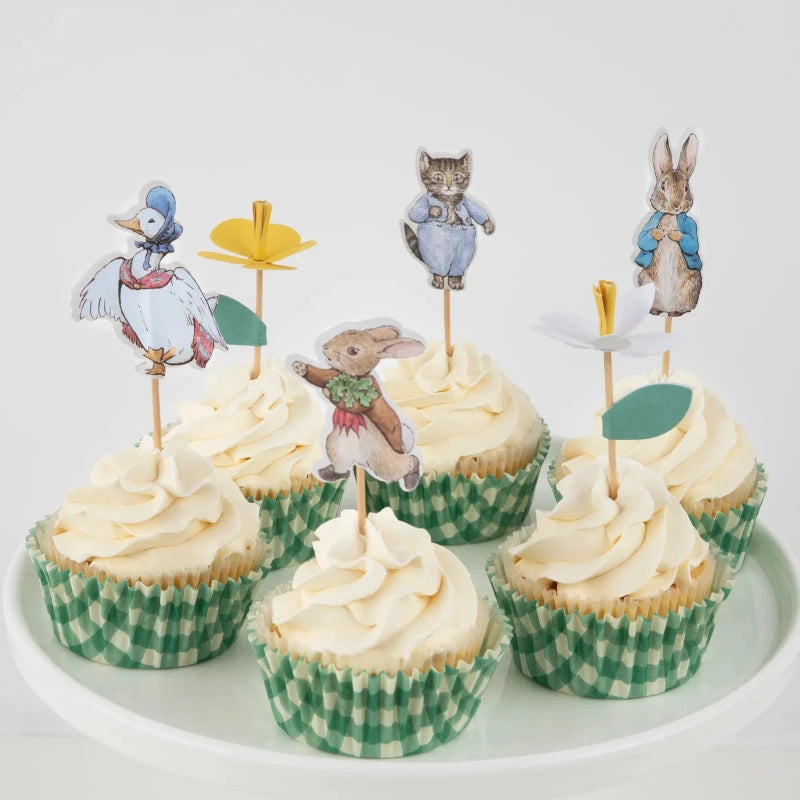 Cupcake kit Peter Rabbit in the garden