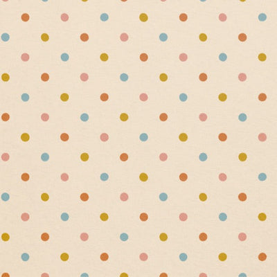 Vintage polka dot tissue paper / 5 pcs.
