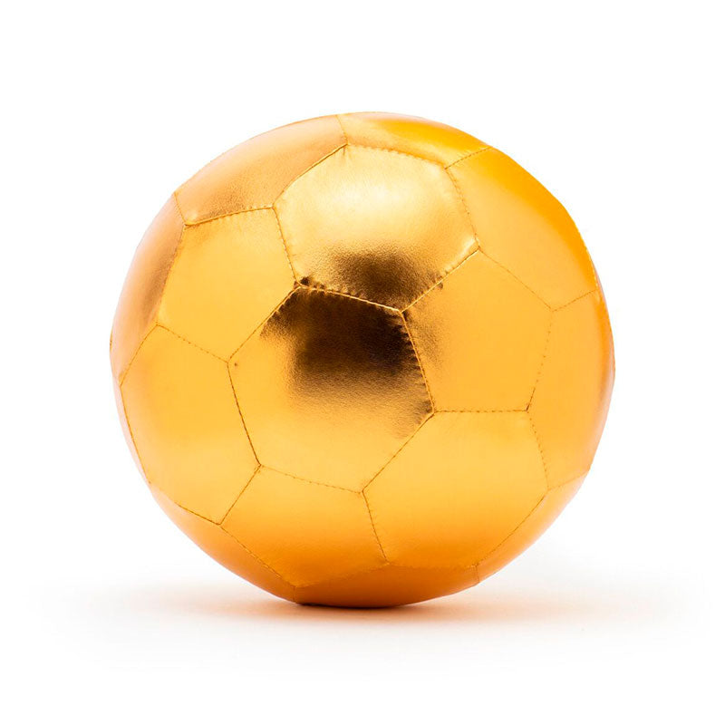 Golden soccer ball