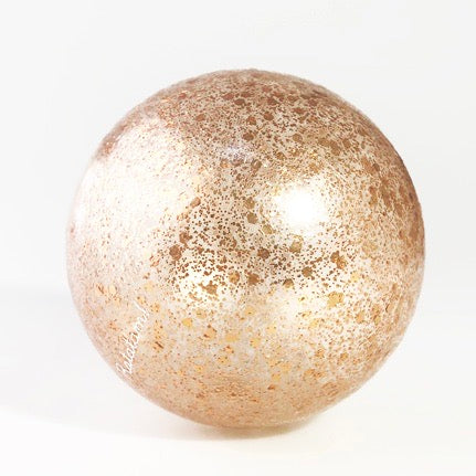 Copper glitter bubble ball