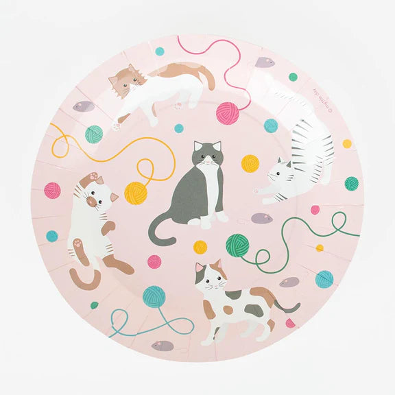 Eco kitten plates/ 8 pcs.