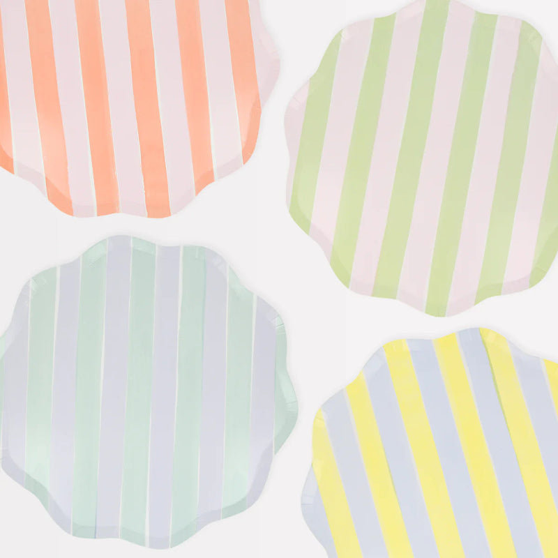 Placas de mistura Spring Stripe / 8 unid.