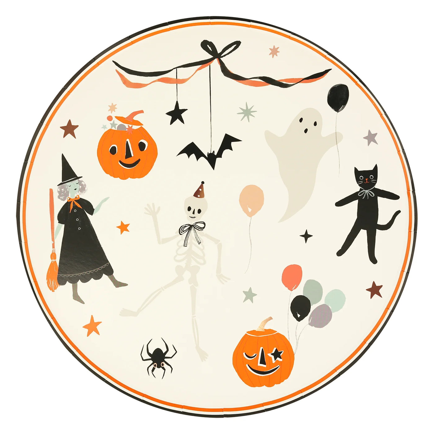 I'ts Halloween Plate / 8 pcs.