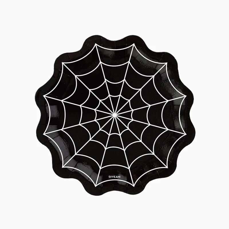 Platos telaraña basic / 6 uds.