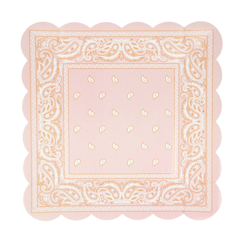 Pratos de mistura para bandanas ocidentais / 8 peças.