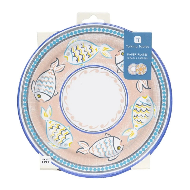 ECO Souk fish plates / 10 pcs.