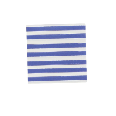 Servilletas cocktail rayas azul