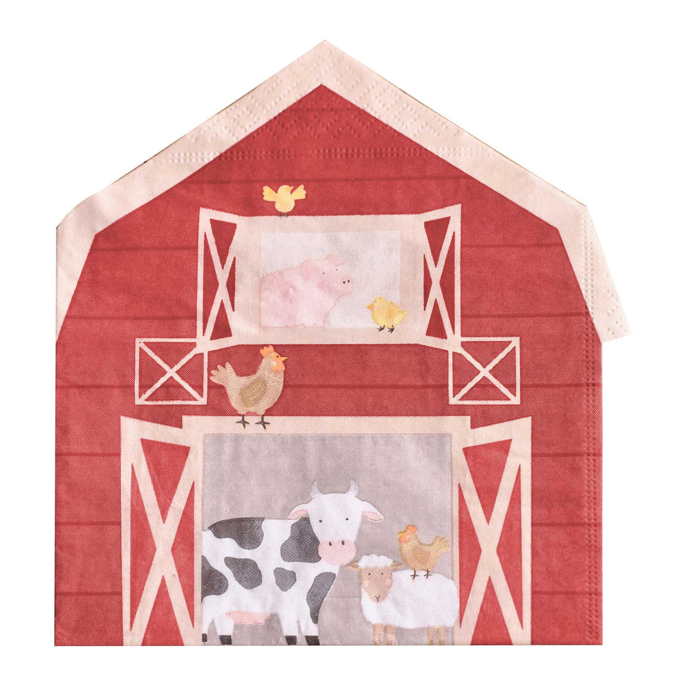 Baby eco farmhouse napkin / 16 units.