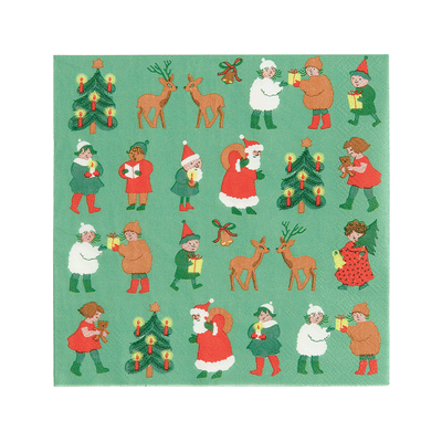 Servilleta Figuras de Navidad / 20 uds.