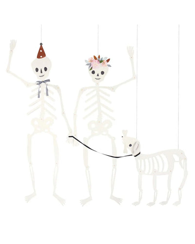 Halloween Skeletons Set/ 3 pcs.