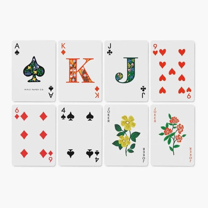 Set de juego de cartas R. Paper & Co.