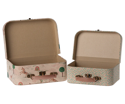Set maletas unicornio & Flores / 2 uds.