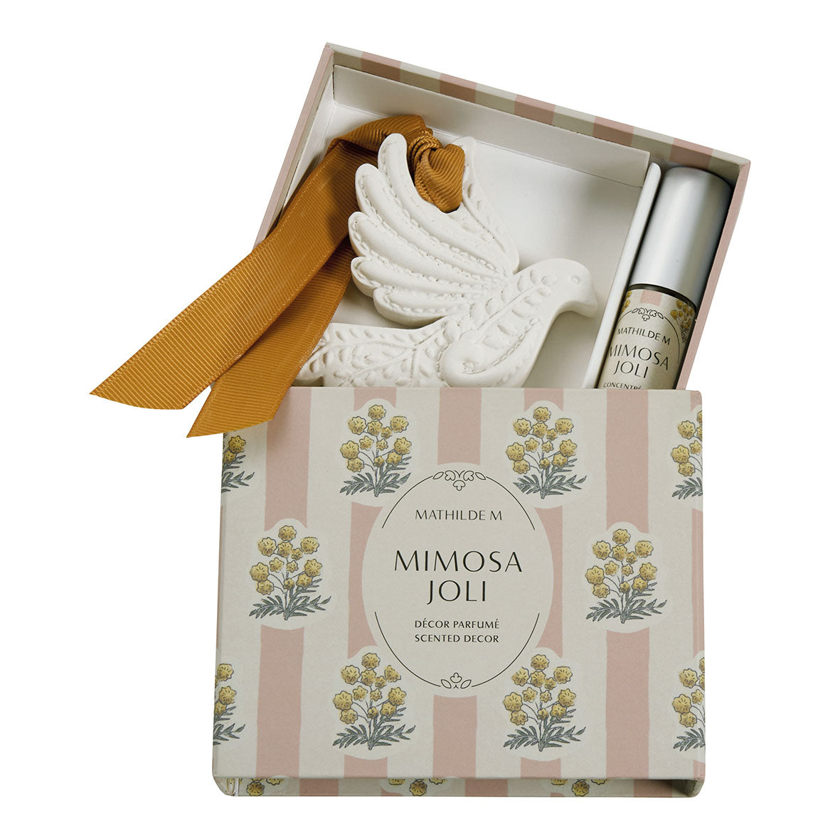 Conjunto de detalhes perfumados Mimosa
