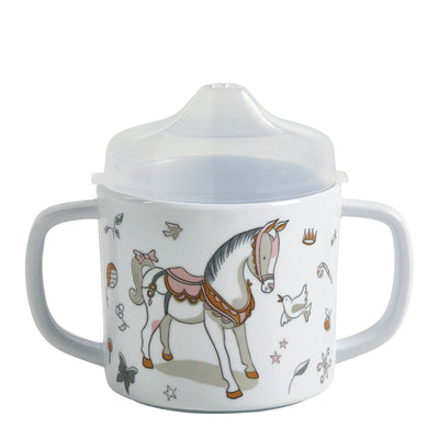 Caneca Carrossel Pequena com Alças e Colher