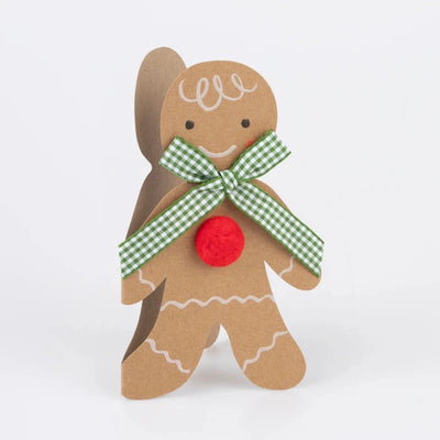 Gingerbread Man Christmas Card