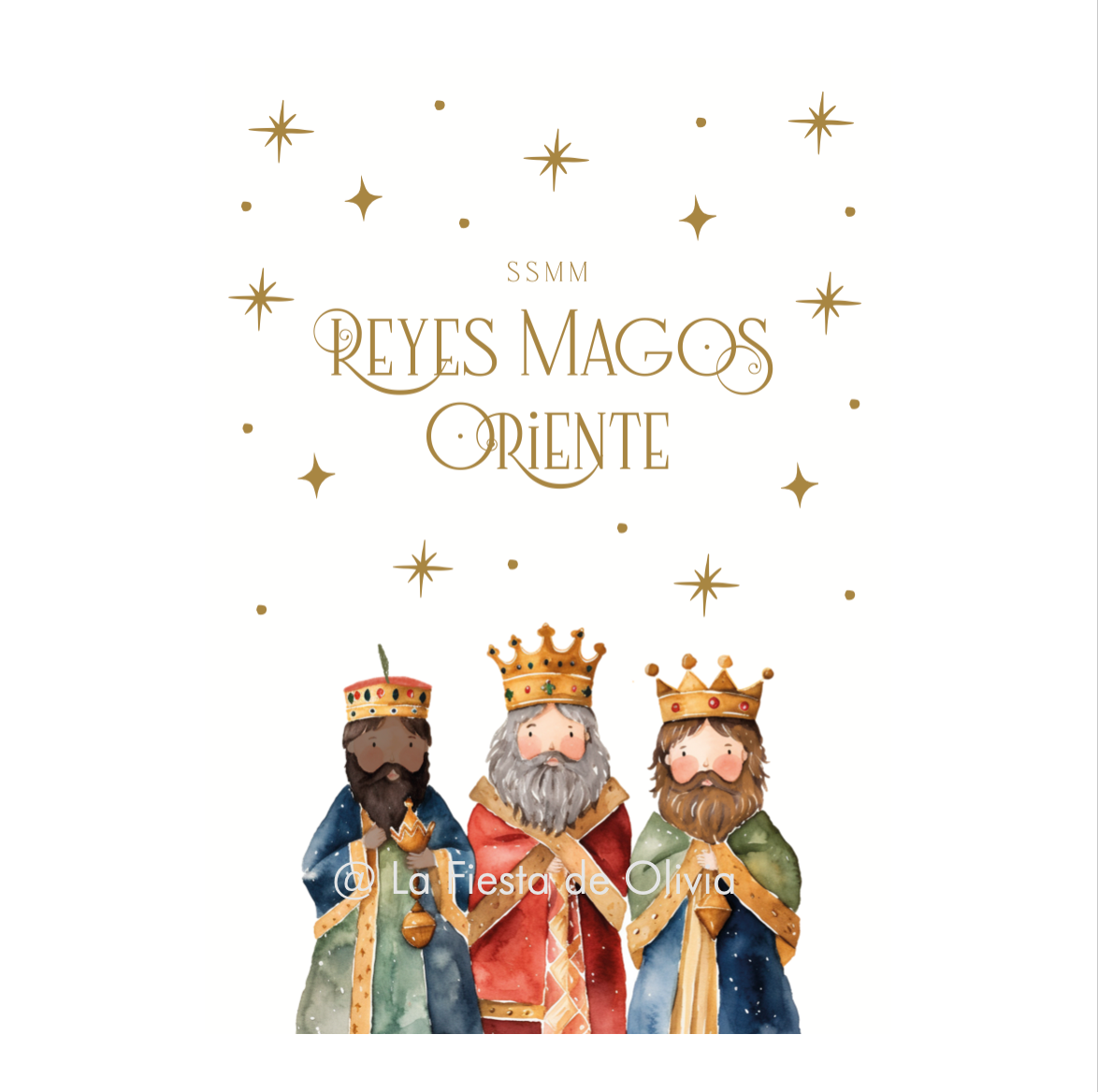 Reyes Melchor deco set, floor and star inflated with helium