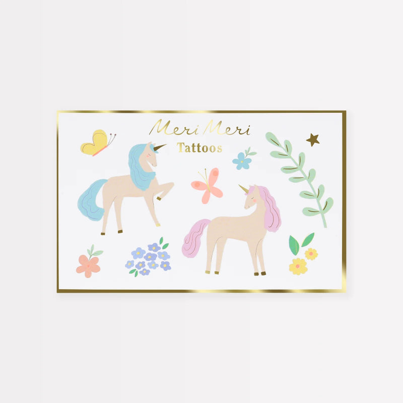 Magical Unicorn Temporary Tattoo
