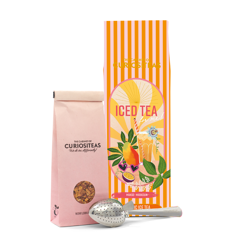 Gift pack Cold tea Mango Passionfruit with infuser