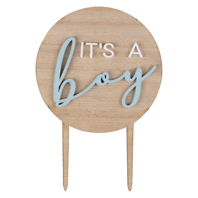 Topper de madera it's a Boy