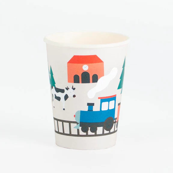 ECO Trains Cup / 8 pcs.