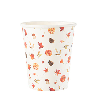 Autumn print glasses / 8 pcs.