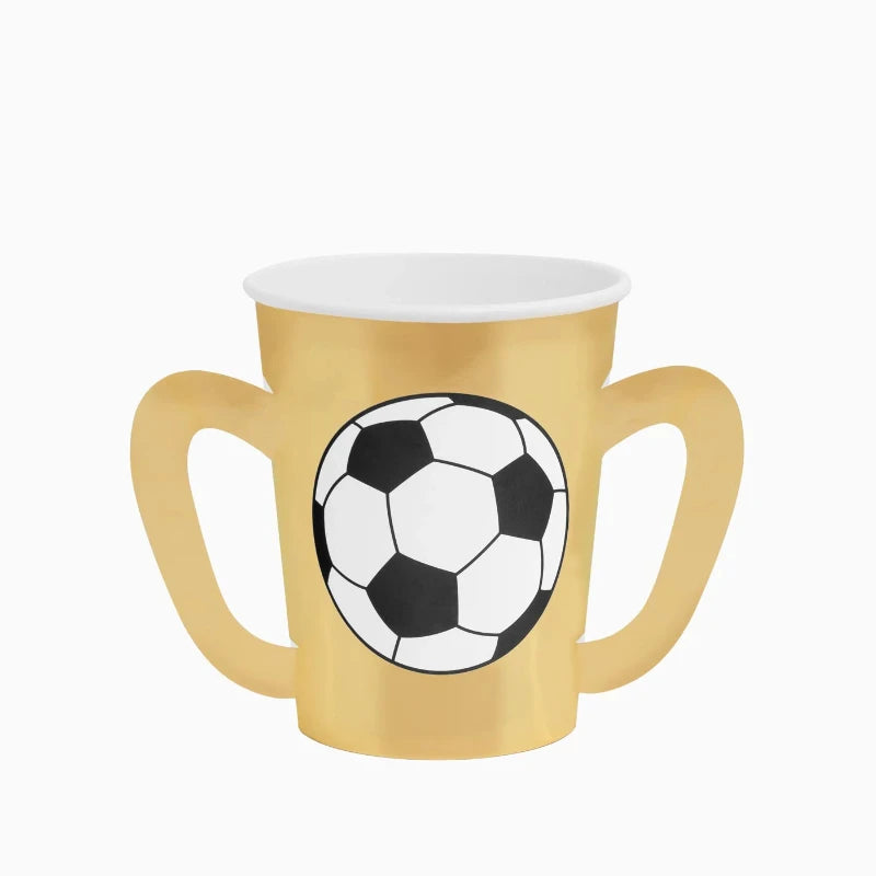 Vasos Champion Fútbol / 6 uds.