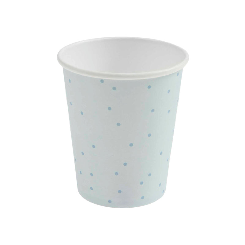 Vaso mint con mini topos / 8 uds.