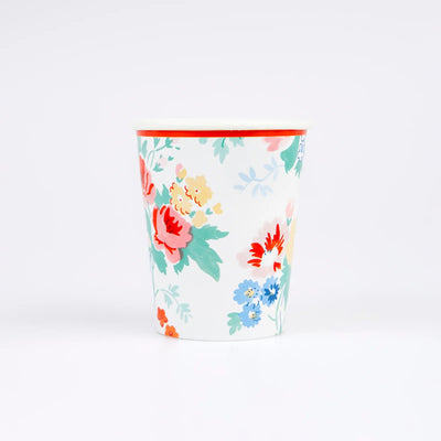 Óculos florais vintage / 8 peças.