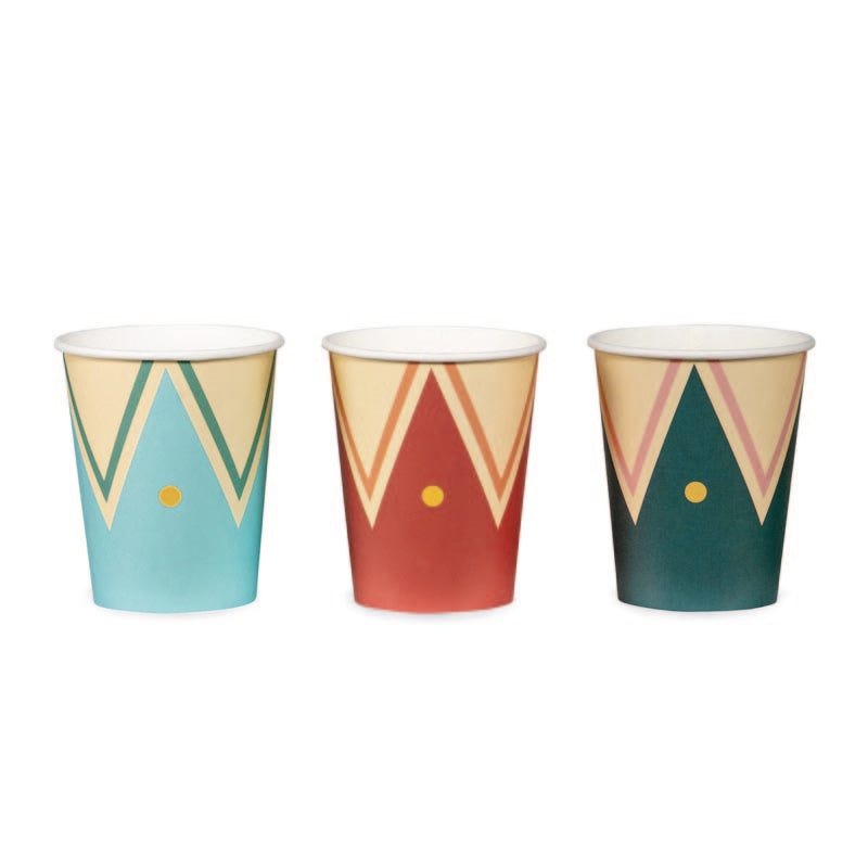 Vaso mix circo / 6 uds.