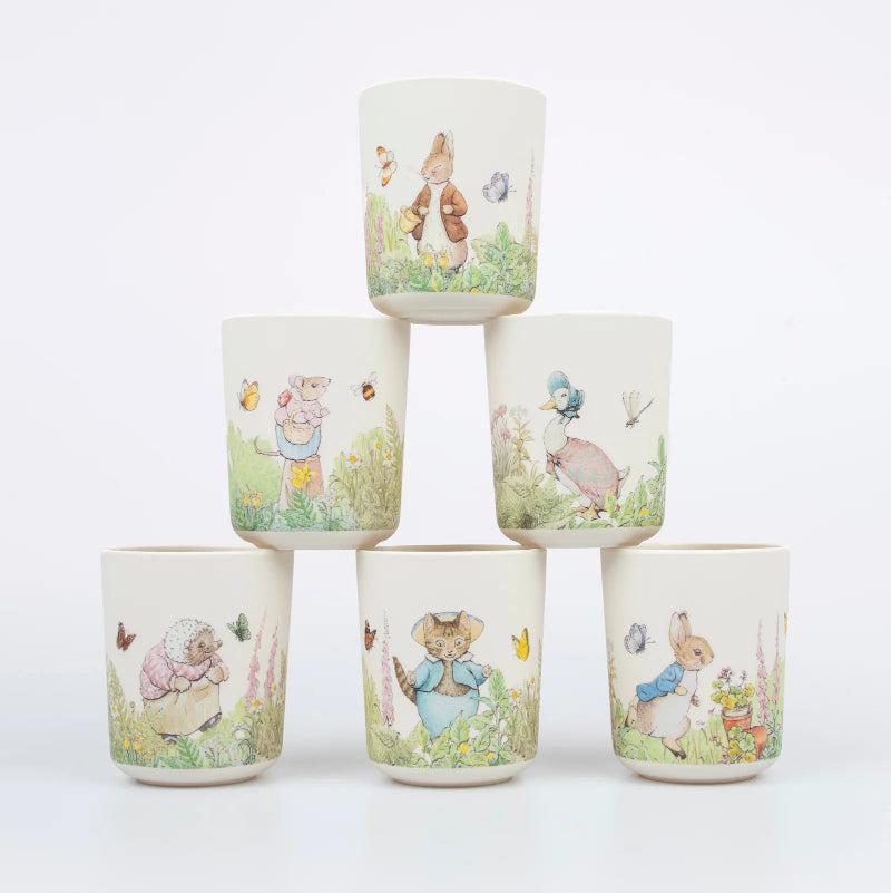 Peter Rabbit Melamine Cups / 6 pcs.