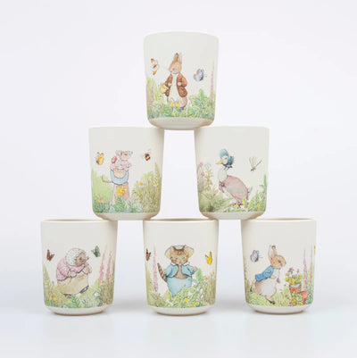 Peter Rabbit Melamine Cups / 6 pcs.