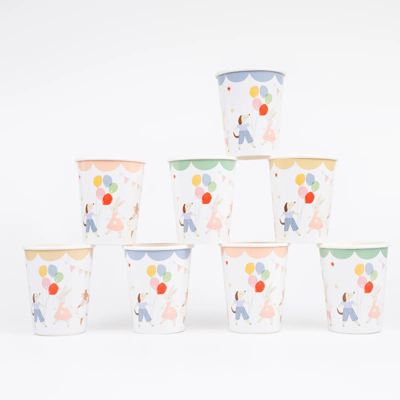 Little Friends Cups / 8 pcs.