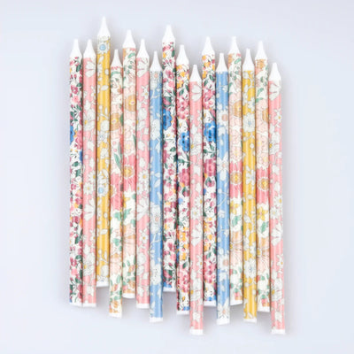 Liberty London tall candles / 16 pcs.