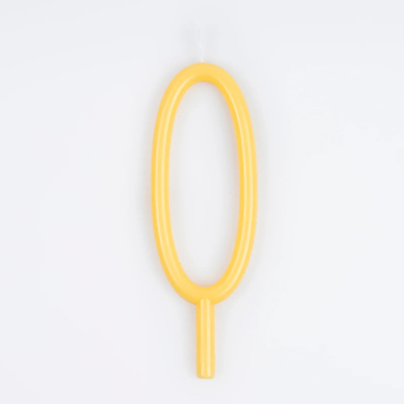 Large Slim Number Candles
