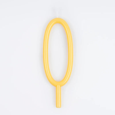 Large Slim Number Candles