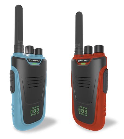 KIDYTALK Blue and red walkie-talkie