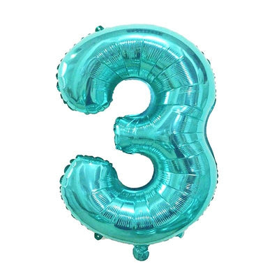 Tiffany XL Foil Number Balloon