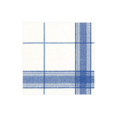 Blue square napkins / 20 pcs.