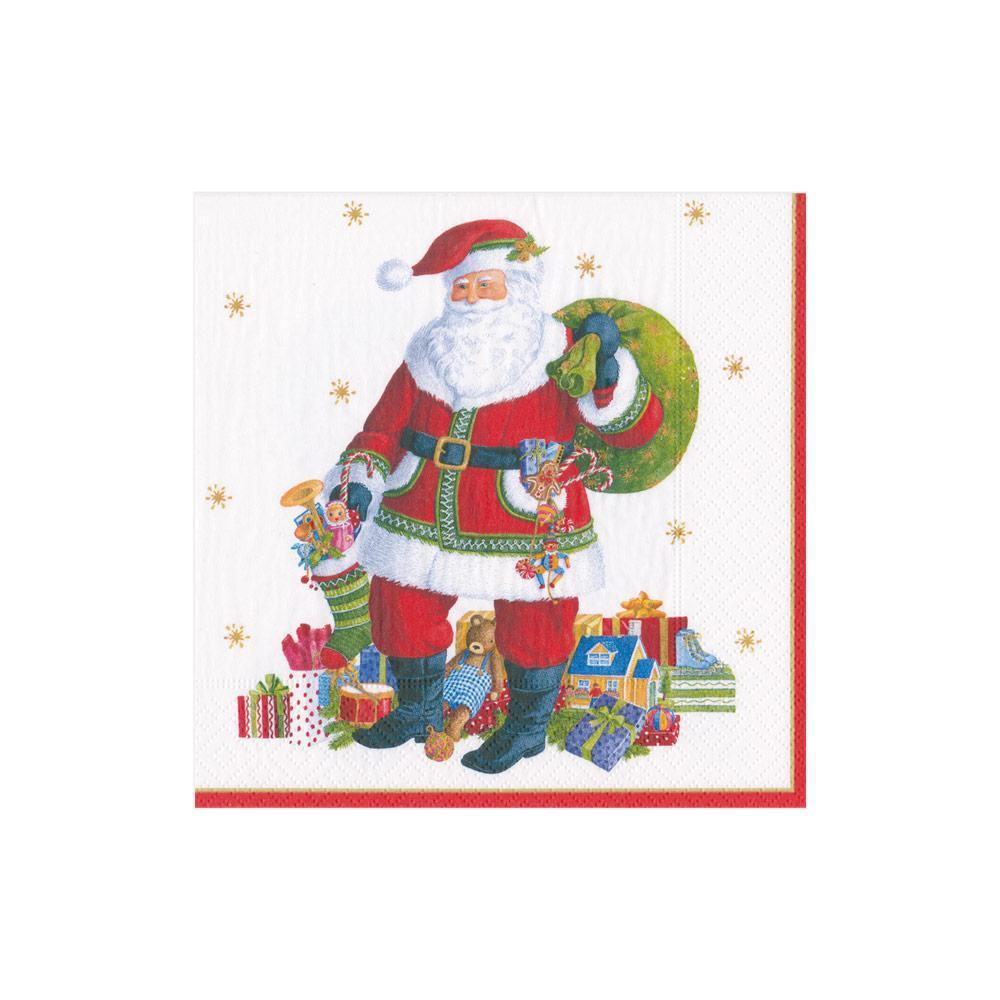 Santa Claus napkin and small gifts / 20 pcs.