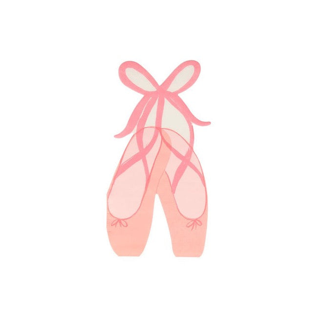 ECO ballet shoes napkin / 16 pcs.