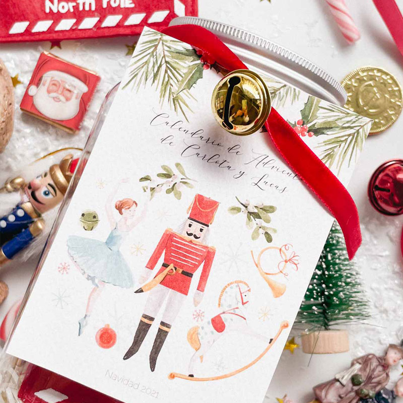 Christmas treasures with personalized card