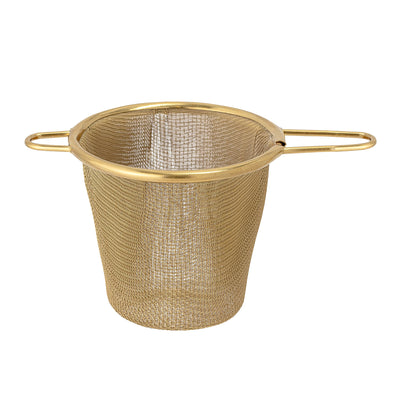 Golden Basket Tea Strainer