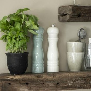 Salero y pimentero madera Ligth Green