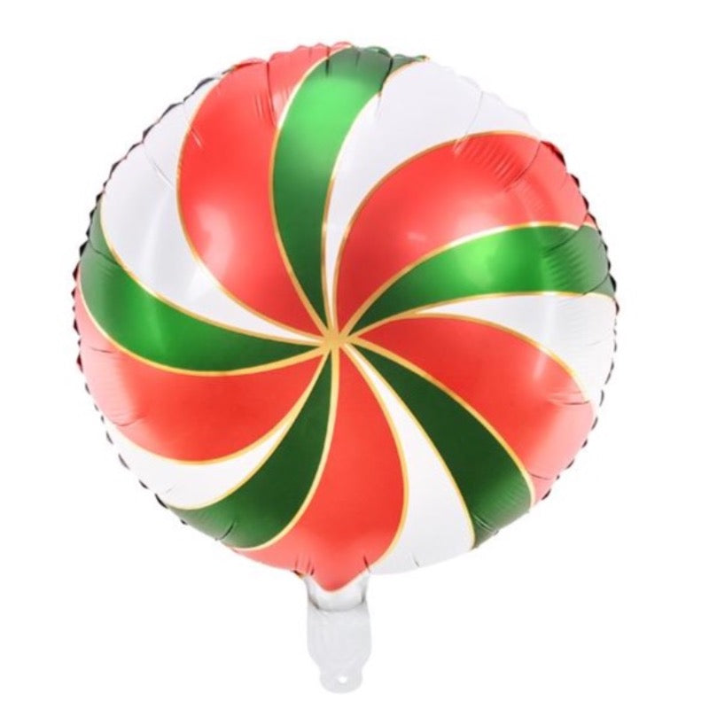 Globo Mylar caramelo mix navidad