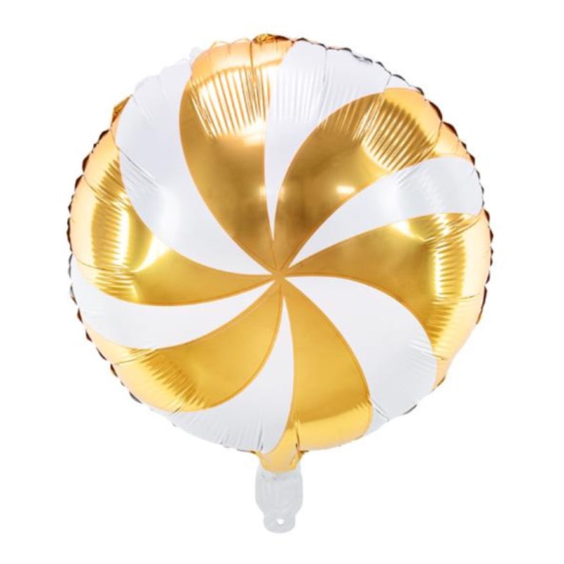 Balão Mylar doce dourado