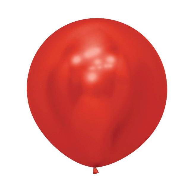 XL red latex balloon Reflex