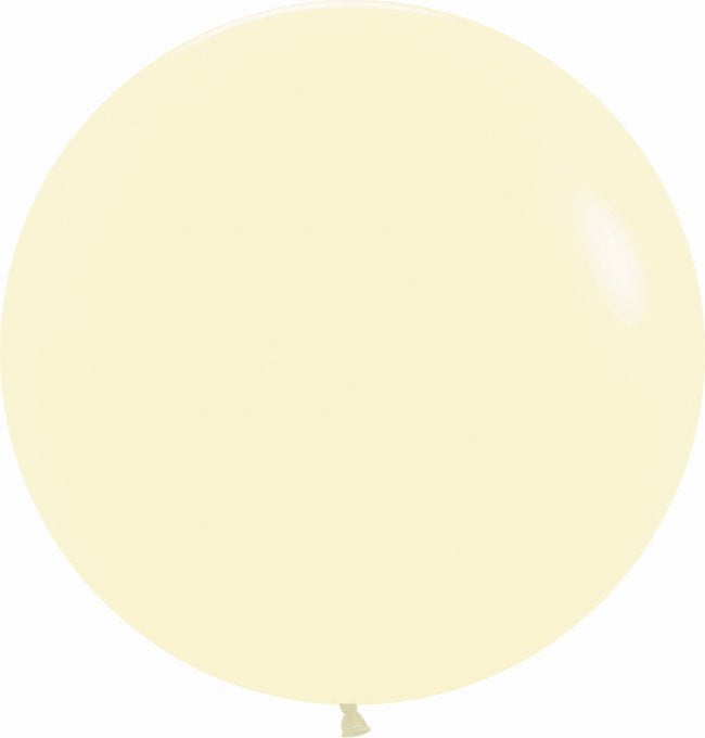 Globo Látex L amarillo pastel